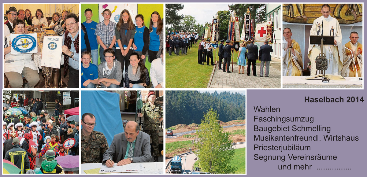 Das Jahr 2014 in Haselbach